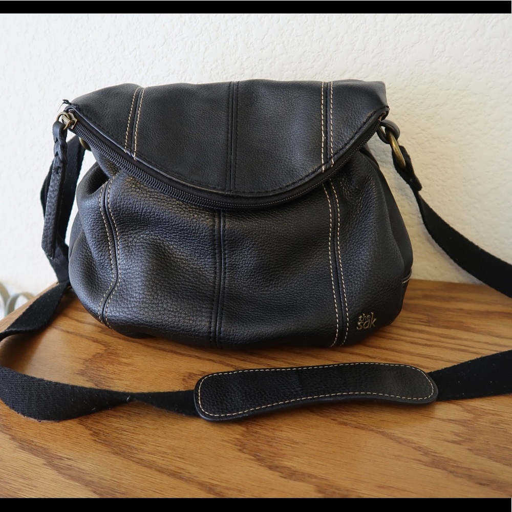 The Sak black crossbody purse